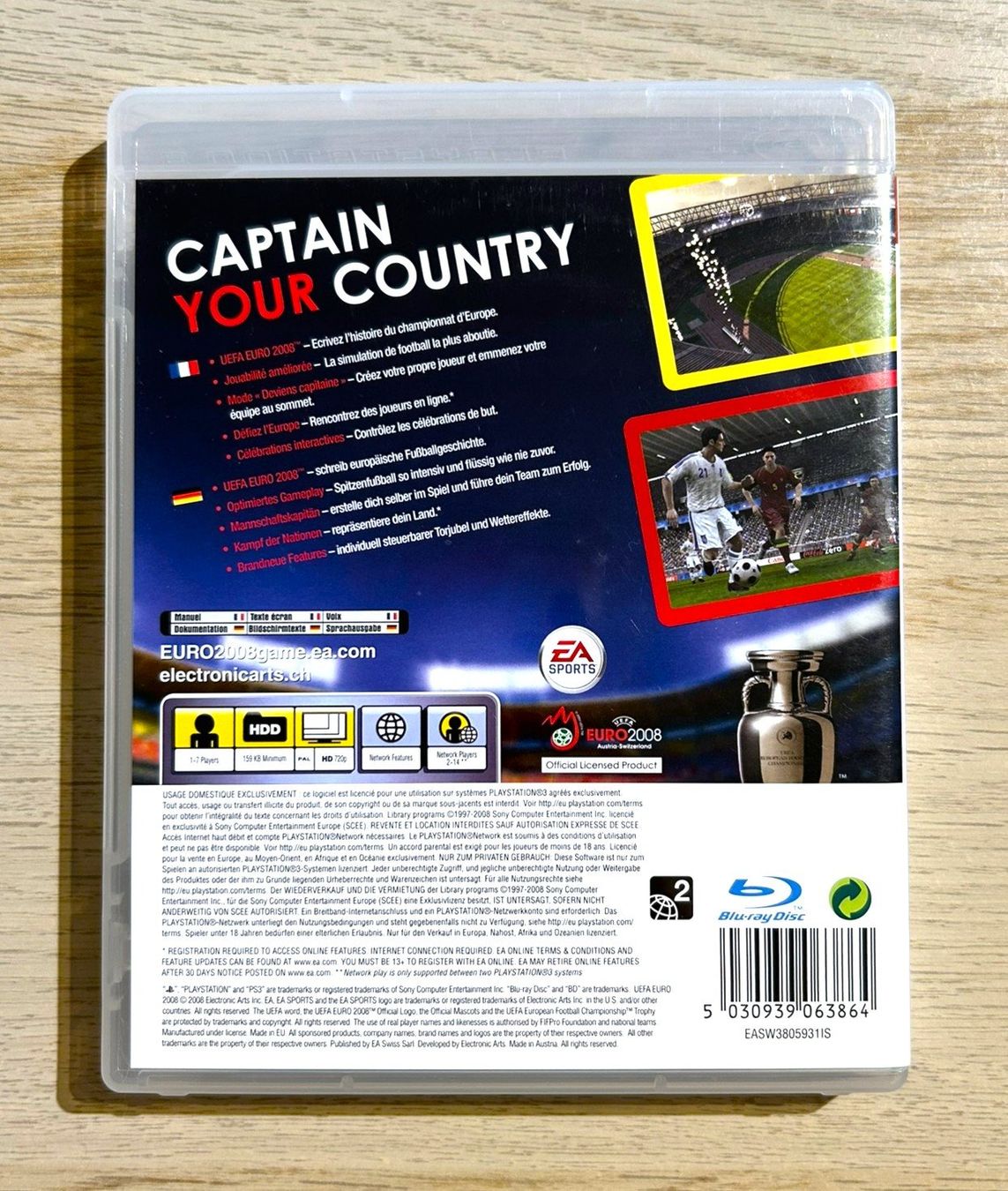 Sony Giochi: UEFA Euro 2008 PS3 – Usato da St. Gallen venduto da Alpine.Arcade 1