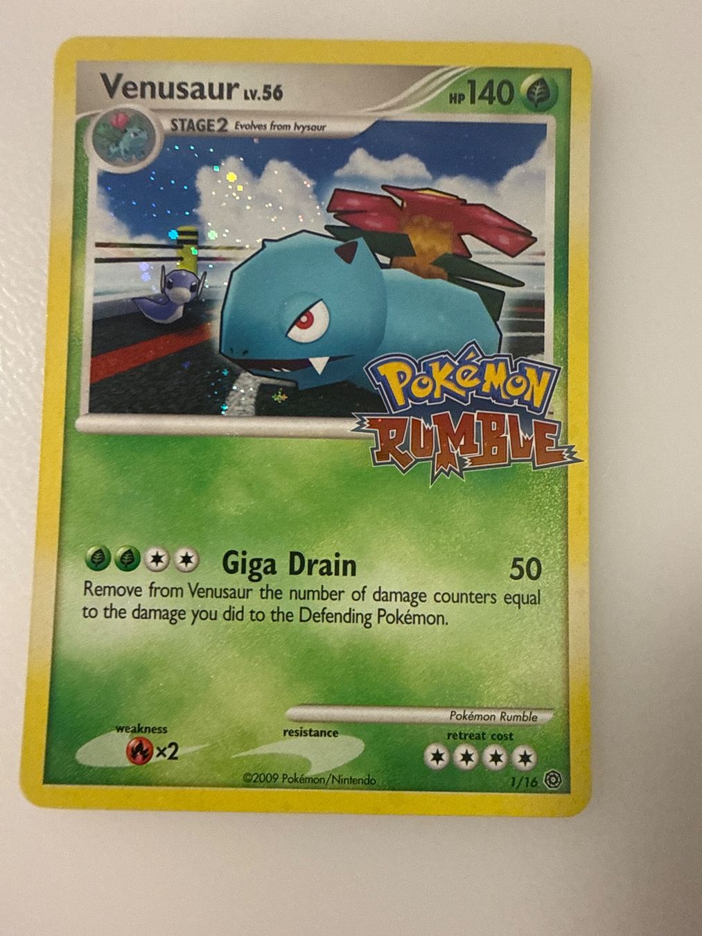 Cartoline: Pokemon Venusaur Rumble inkl. Swirl – Usato da Frauenfeld venduto da Poke_Toniii 1