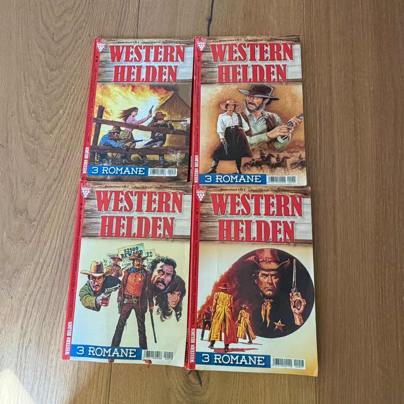 Bücher: Western Helden 4 Hefte neuwertig – Gebraucht aus Walde AG von Flumsi66