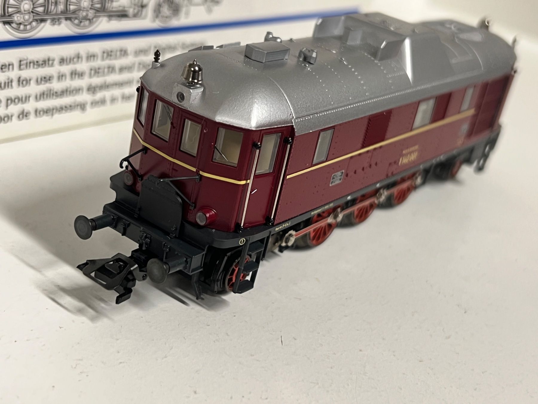 Märklin Modellini di ferrovie: Märklin 34210 V 140 DB   AC Digital H0 – Usato da Geroldswil venduto da TopTrain54 3
