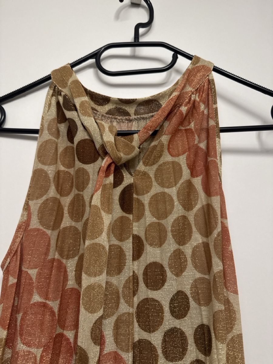 Kleider: Kleid gemustert beige/braun Onesize – Neu (gemäss Beschreibung) aus Eichberg von OanaB 2