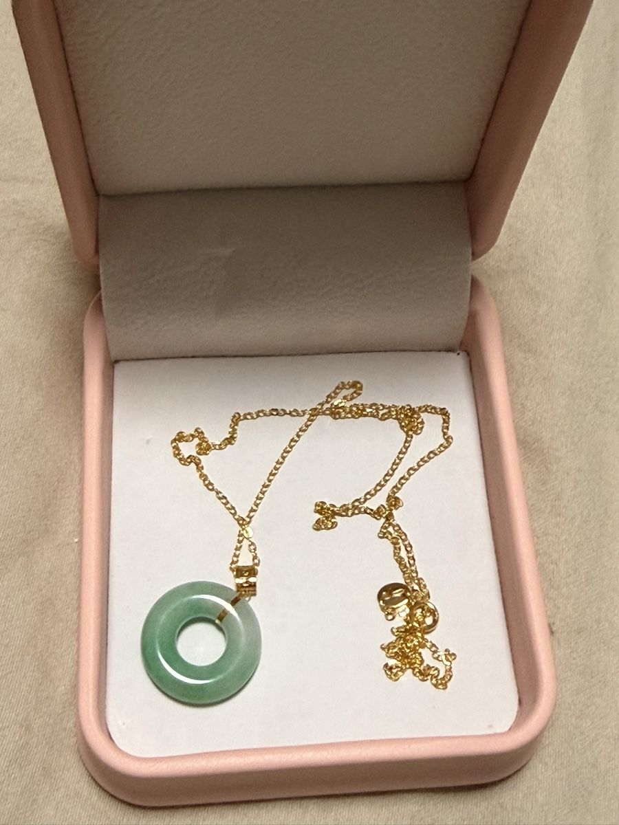 Ketten: Birmanische jadeite Kette – Neu (gemäss Beschreibung) aus Oberhof von RealStone 1