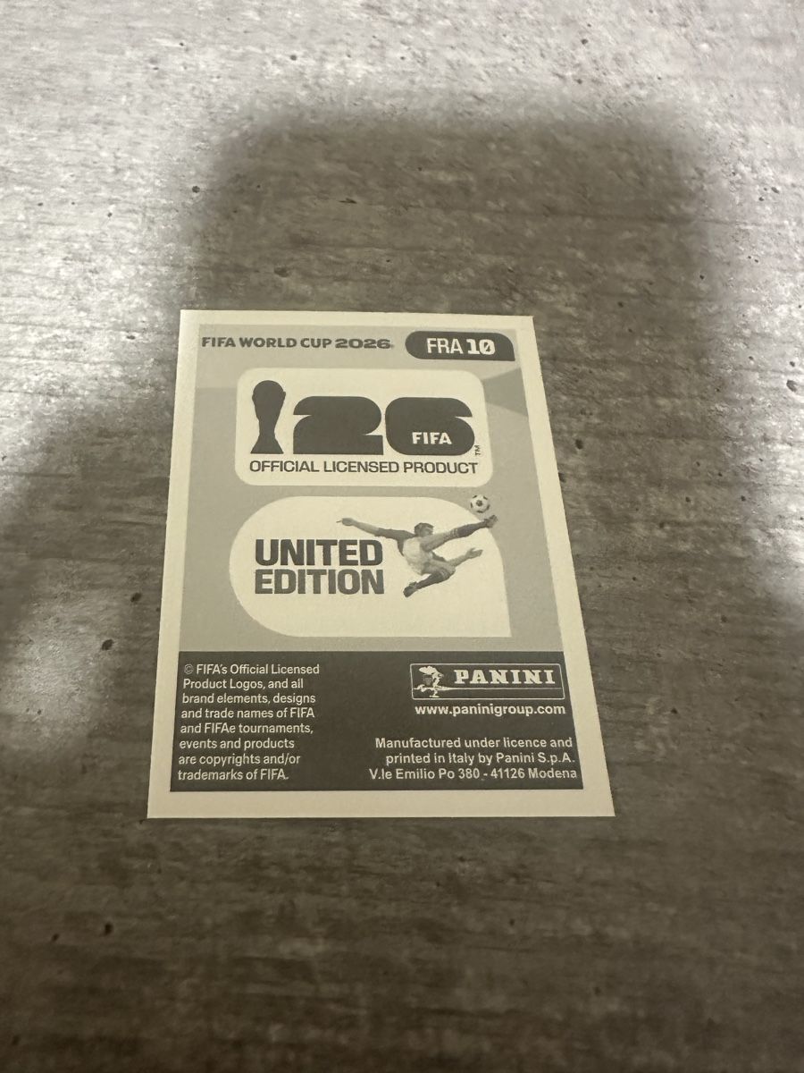 Panini Carte collezionabili: FRA 10 , FIFA WORLD CUP 2026 PANINI  – Nuovo (secondo la descrizione) da Frauenfeld venduto da 1PegPeg1 1