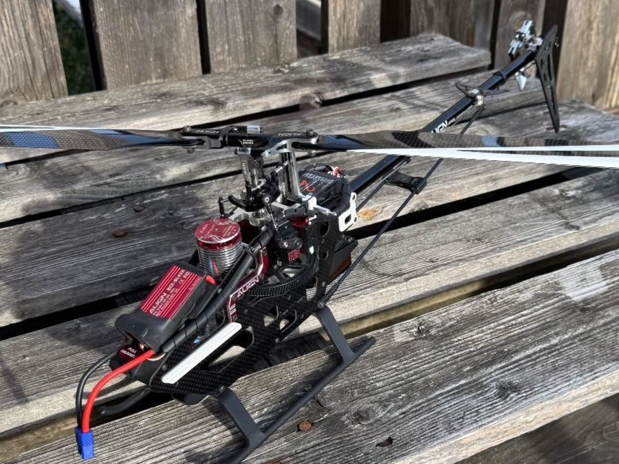 Align Modellismo RC: T-Rex 450L Dominator mit Brain 2 – Usato da Möhlin venduto da Trophy 2