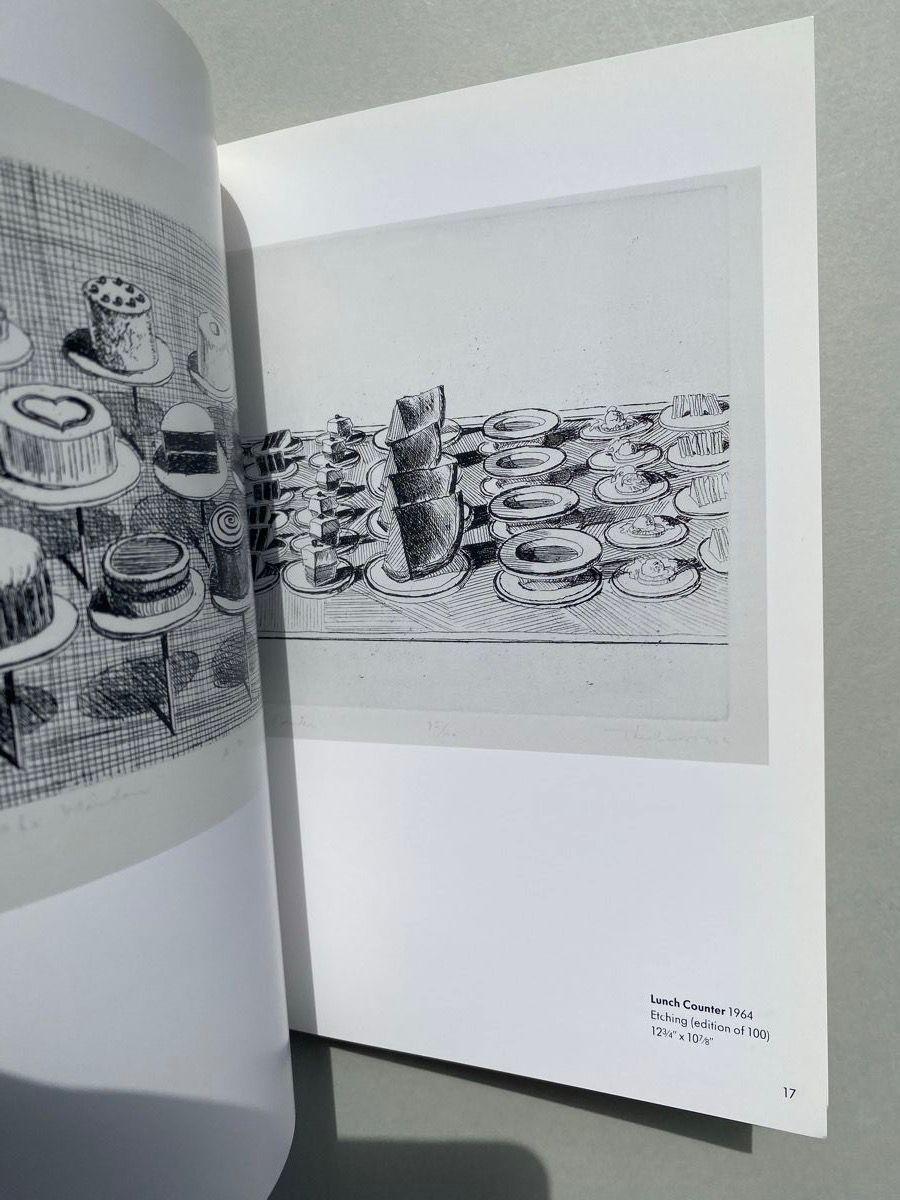 Bücher: Wayne Thiebaud, Prints & Hand-coloured Etchings – Gebraucht aus Zürich von lesgarcons 3
