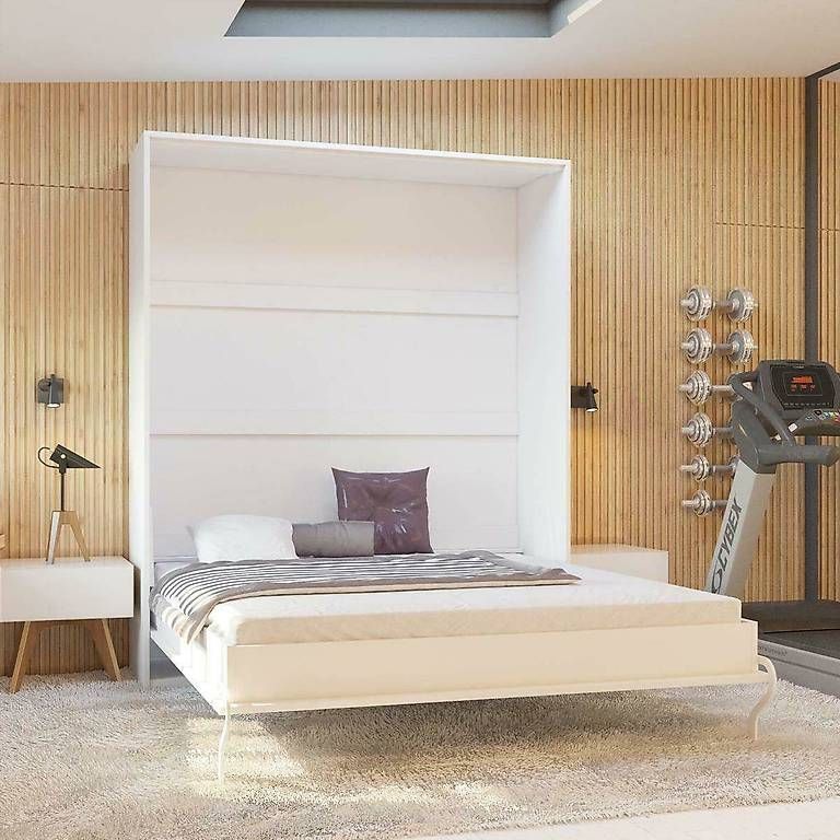 Betten: Lit escamotable horizontal ou vertical 140 x 200cm. – Neu und originalverpackt aus Lausanne von casa56 7