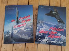 Bücher Piloten über den Alpen Luftwaffe Mirage Messerschmitt