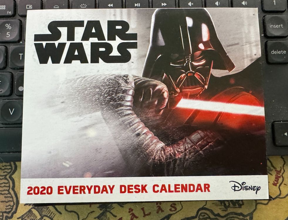 Star Wars 2025 Desk Calendar - Monthly Poster Calendar With Classic Villains