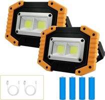 Led Akku Strahler Mit Usb 30w 2stüCk