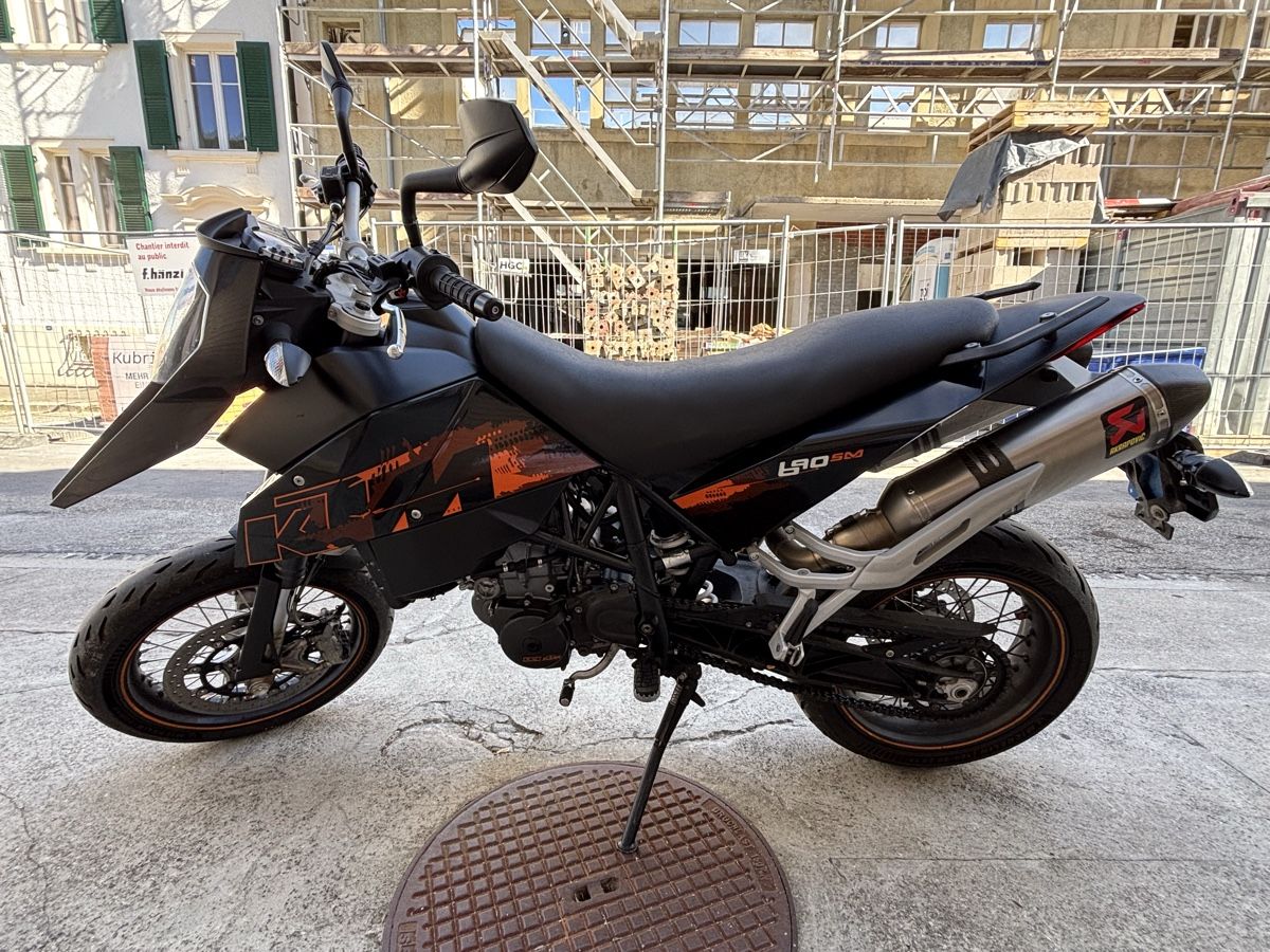 KTM Strasse: KTM 690 SM - année 2008  – Defekt aus St-Imier von ic.27 3