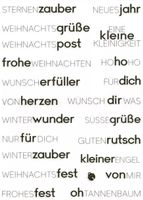 Silikonstempel Weihnachten Neujahr diverse
