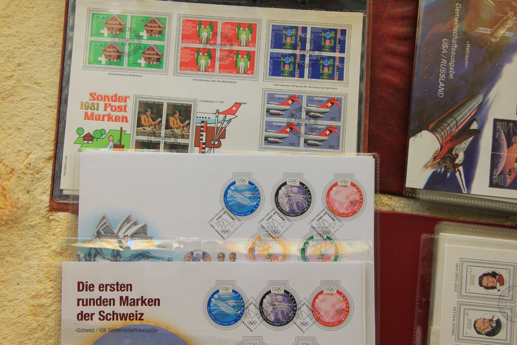 Tutti i francobolli: Luxusbriefe Sammlung – Usato da Schlieren venduto da Sternstunde2 4