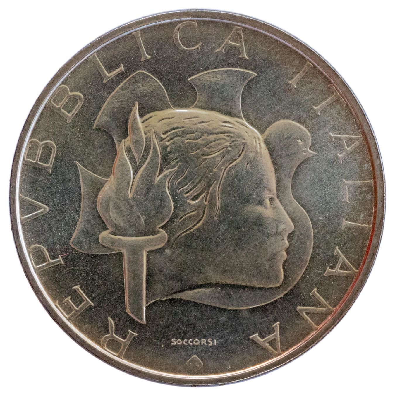 Tutti le monete: Italien 500 Lire 1984 Silber – Nuovo e nell'imballaggio originale da Rotkreuz venduto da num_6343 1