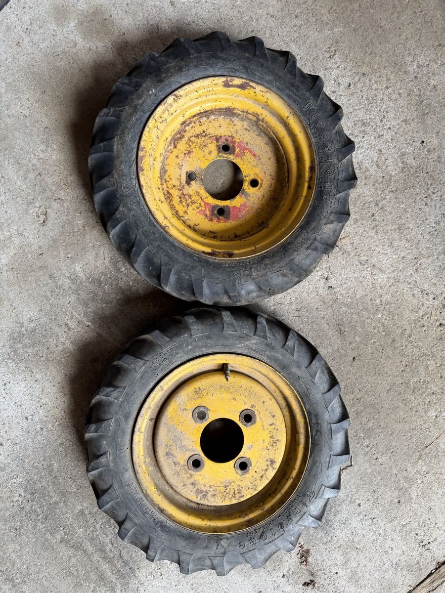 Pneumatici & Ruote complete: Räder Motormäher Rapid U (Scheunenfund) – Usato da Habkern venduto da Landmech1990