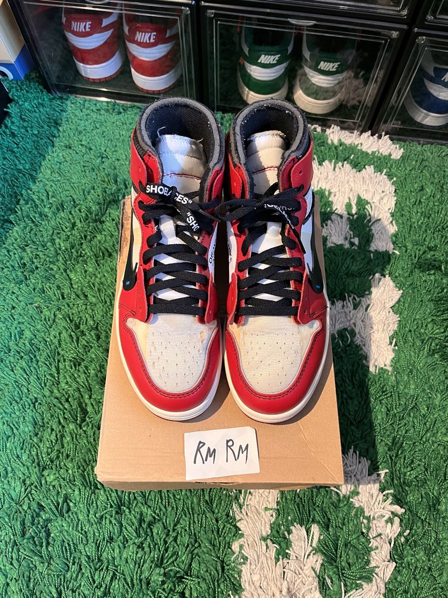 Off-White Scarpe da uomo: Jordan 1 Off-White Chicago – Usato da Genève venduto da 3M_JR 2