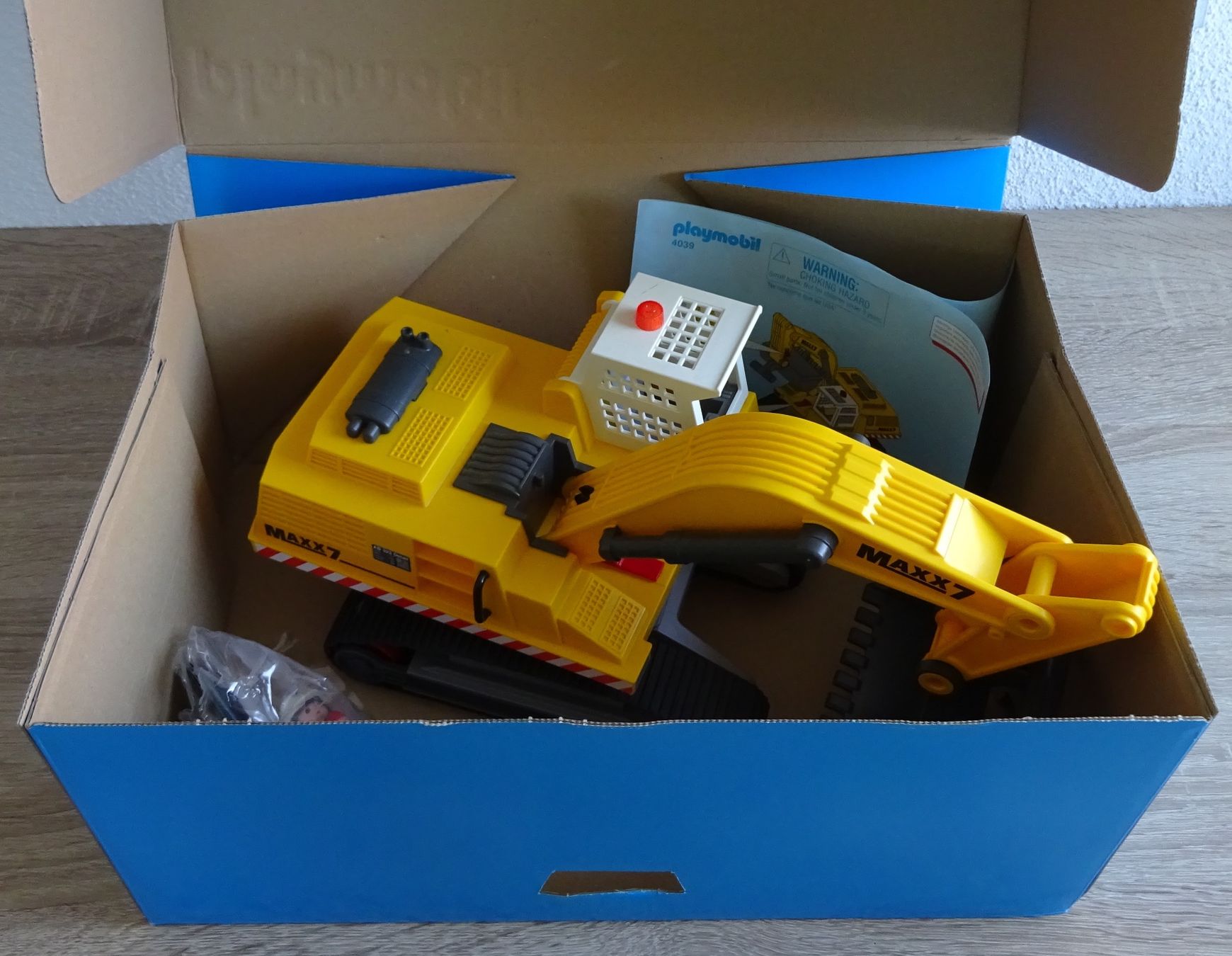 Playmobil Giocattoli: PLAYMOBIL® 4039 - Kettenbaggerlader – Usato da Wagenhausen venduto da Svema 1