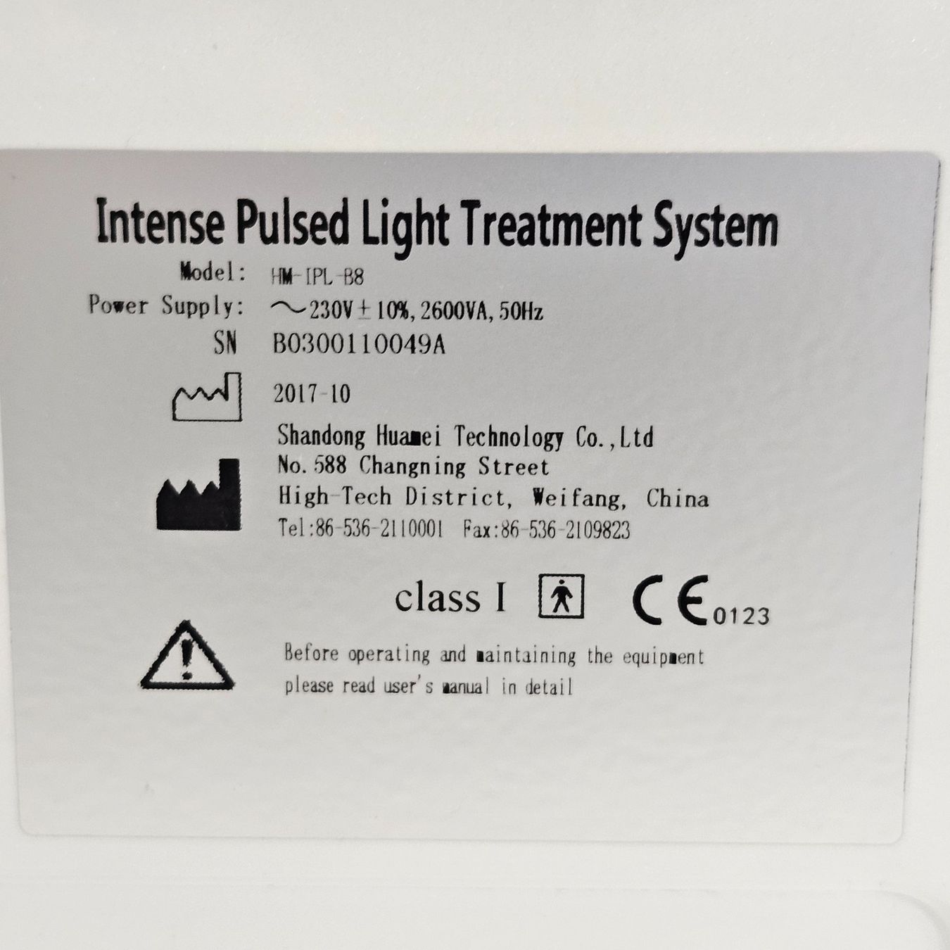 Attrezzature mediche: Professionelles SHR + IPL Gerät mit Zubehör – Usato da Niederdorf venduto da LeptonAG_Labor 5