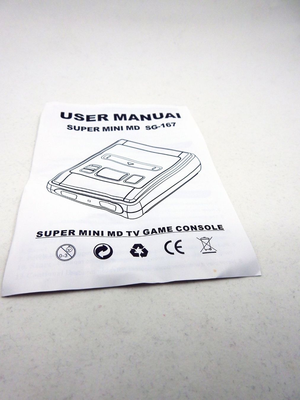 Console: Retro Spielkonsole 16 Bit Mini 167, mit 2 Controller & Case – Usato da Zürich venduto da Numark 4