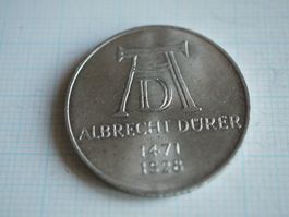 Silber 5 Mark, 1971 500. Geburtstag von Albrecht Dürer