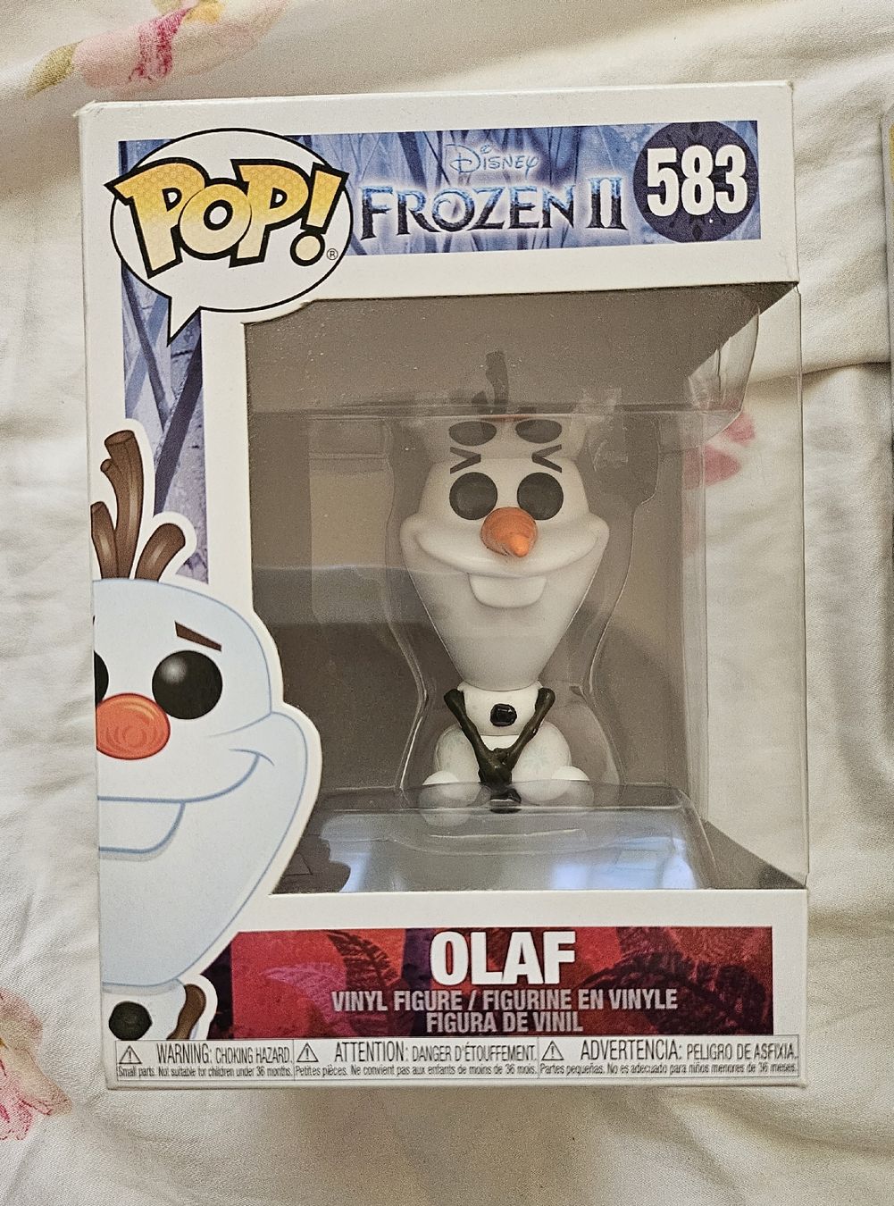 Disney Statuette: Pop Olaf – Nuovo e nell'imballaggio originale da Les Acacias venduto da Akin09