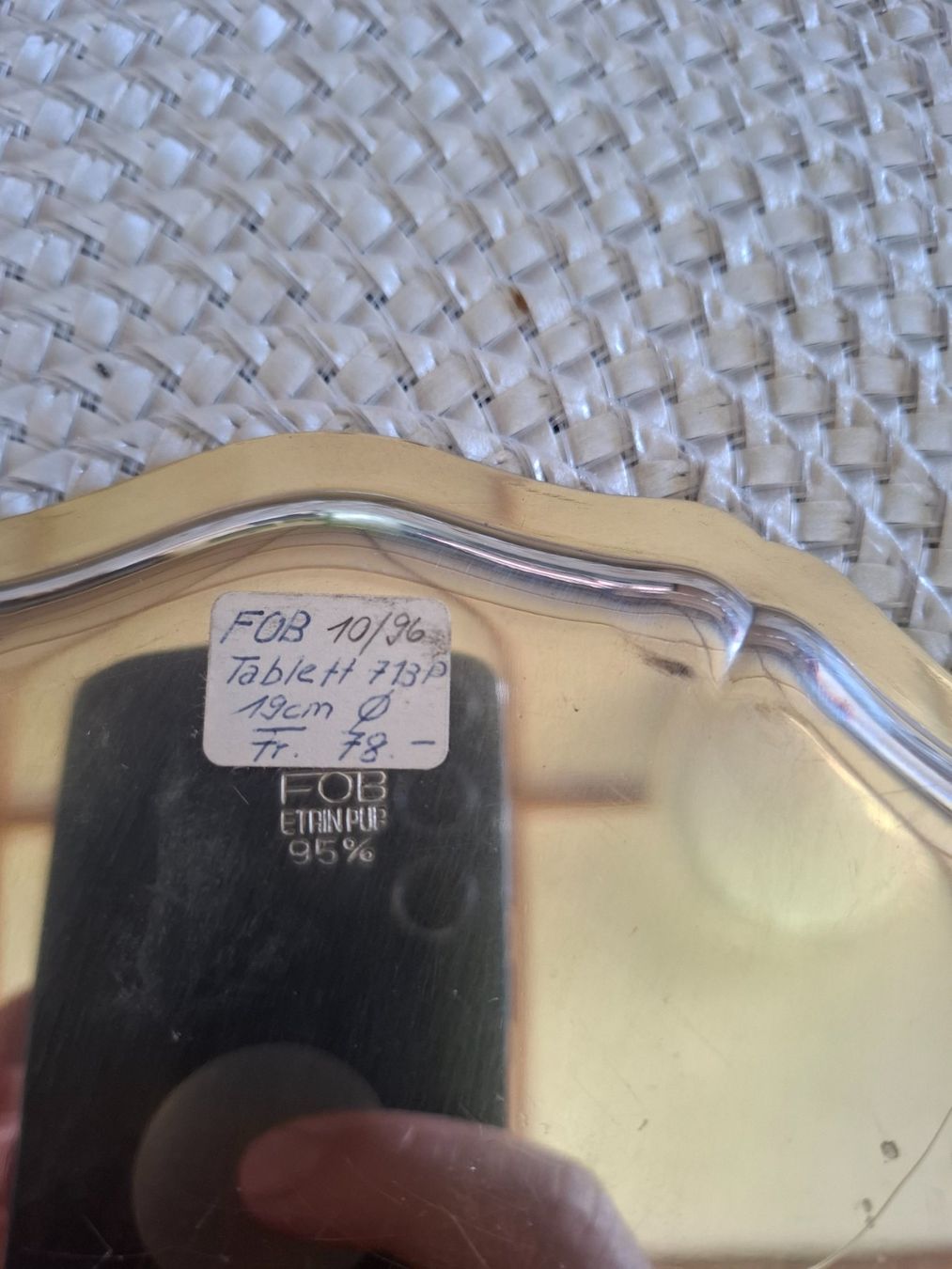 Piatti di portata: Zinntablett 19cm – Usato da Forch venduto da mae_hsn2 1