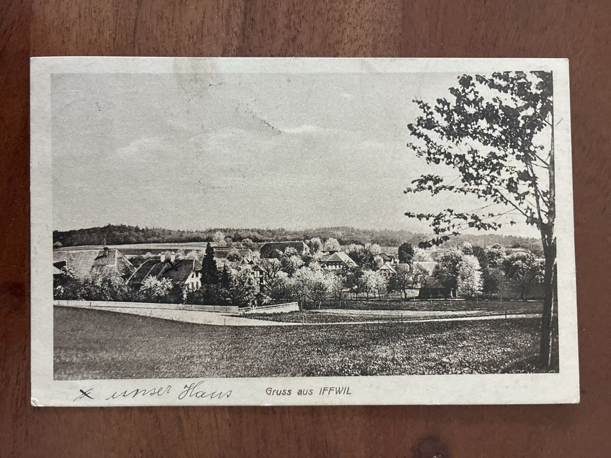 Cartoline postali: Ansichtskarte Schweiz von Iffwil BE – Usato da Oftringen venduto da Cla.vD.74