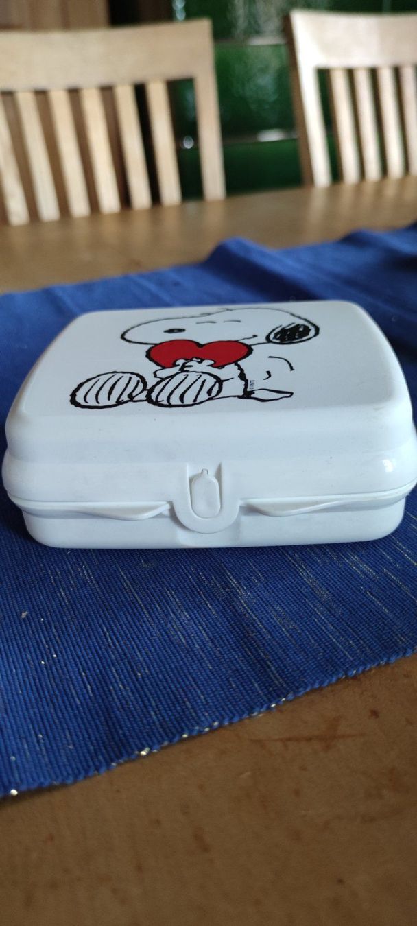 Tupperware Contenitori & Simili: Tupper Sandwichbox Snoopy – Nuovo e nell'imballaggio originale da Schweizersholz venduto da fuchs06 1