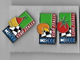 K3000 Ciao Italia, 3  PINS