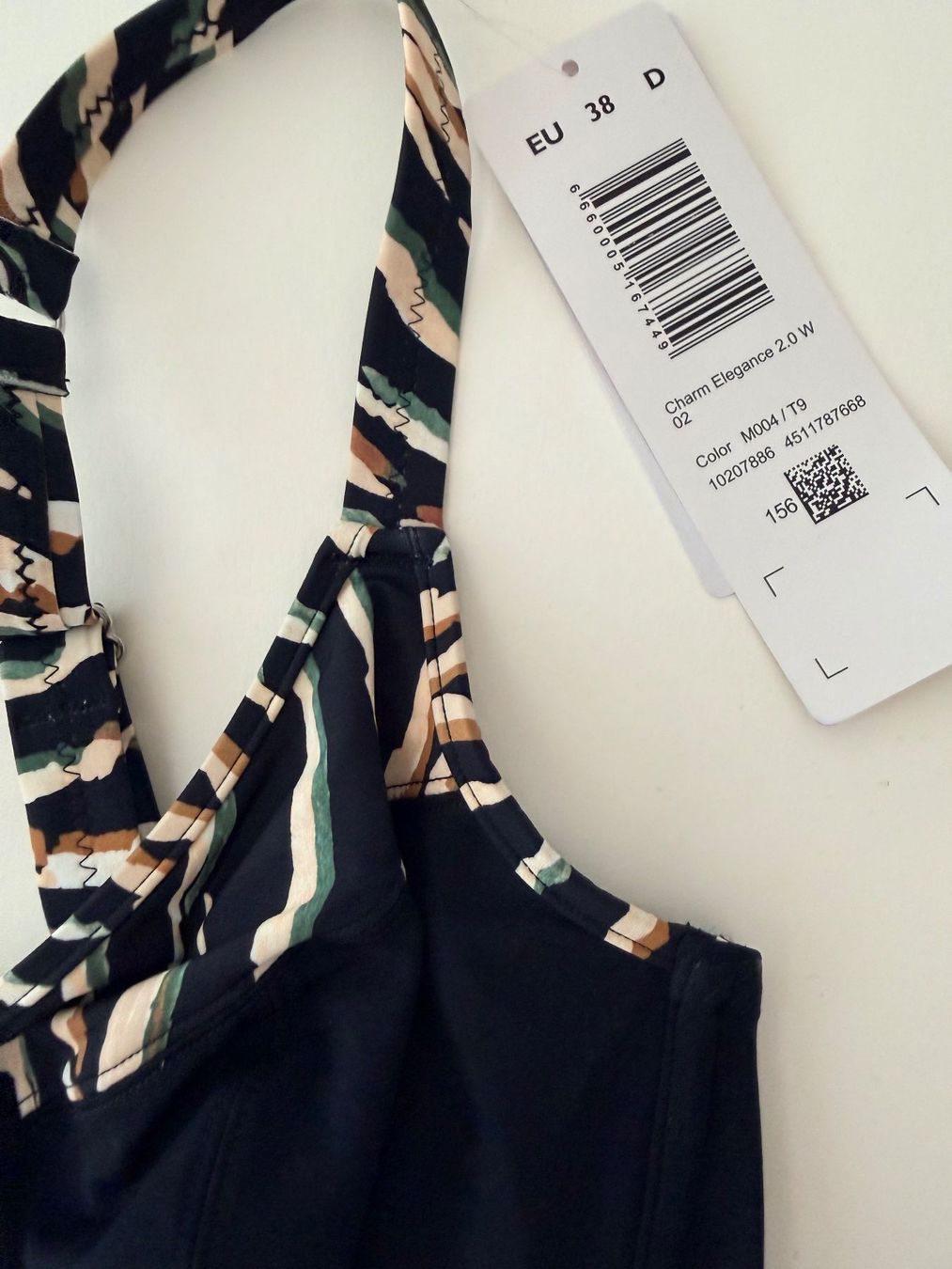 Triumph Maillots de bain & Bikinis: TRIUMPH, Bikini CHARM ELEGANCE, Grösse 38D/38, Farbe Schwarz – Neuf avec emballage d'origine à Rudolfstetten par gst_g7xl 6