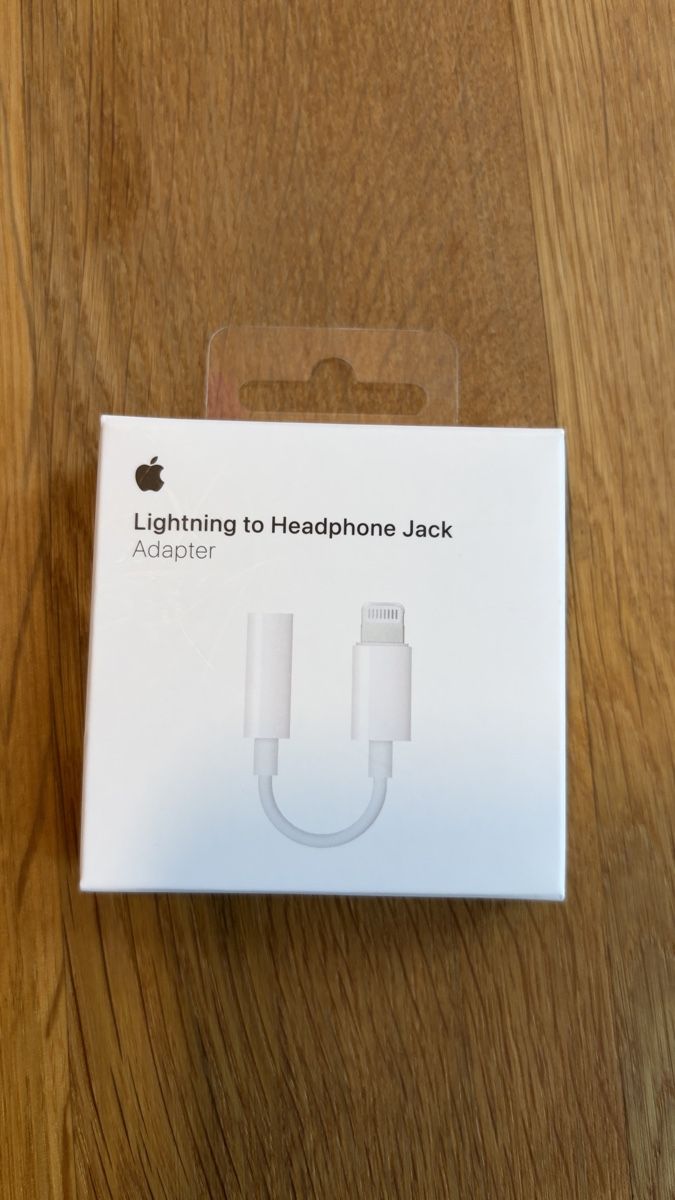 Apple Unità & Adattatore: Apple Lightning 3.5 mm Kopfhöreradapter – Nuovo e nell'imballaggio originale da volketswil venduto da Antep