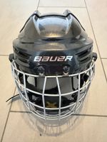 Bauer RE-AKT 100 YTH Helm mit Gitter schwarz 