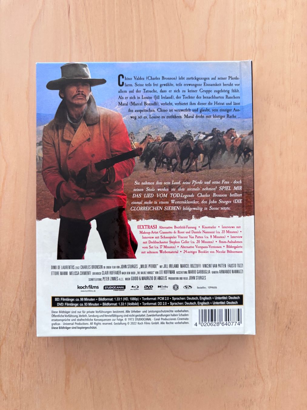 Alle DVDs: Charles Bronson Wilde Pferde – Gebraucht aus Varen von bacaduva2007 1