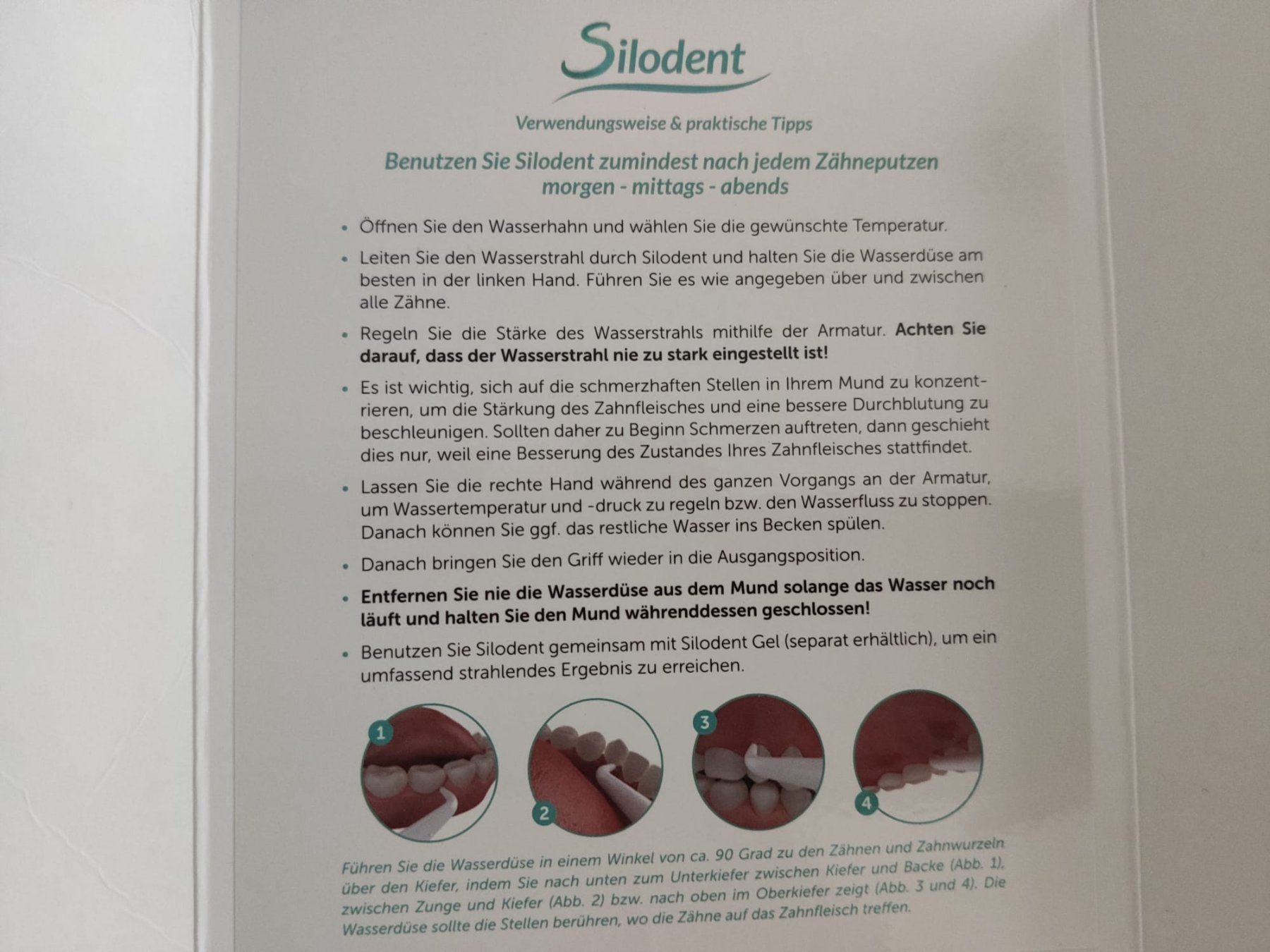 Zahnpflege: Munddusche Silodent – Neu und originalverpackt aus Luzern von Gut123 2