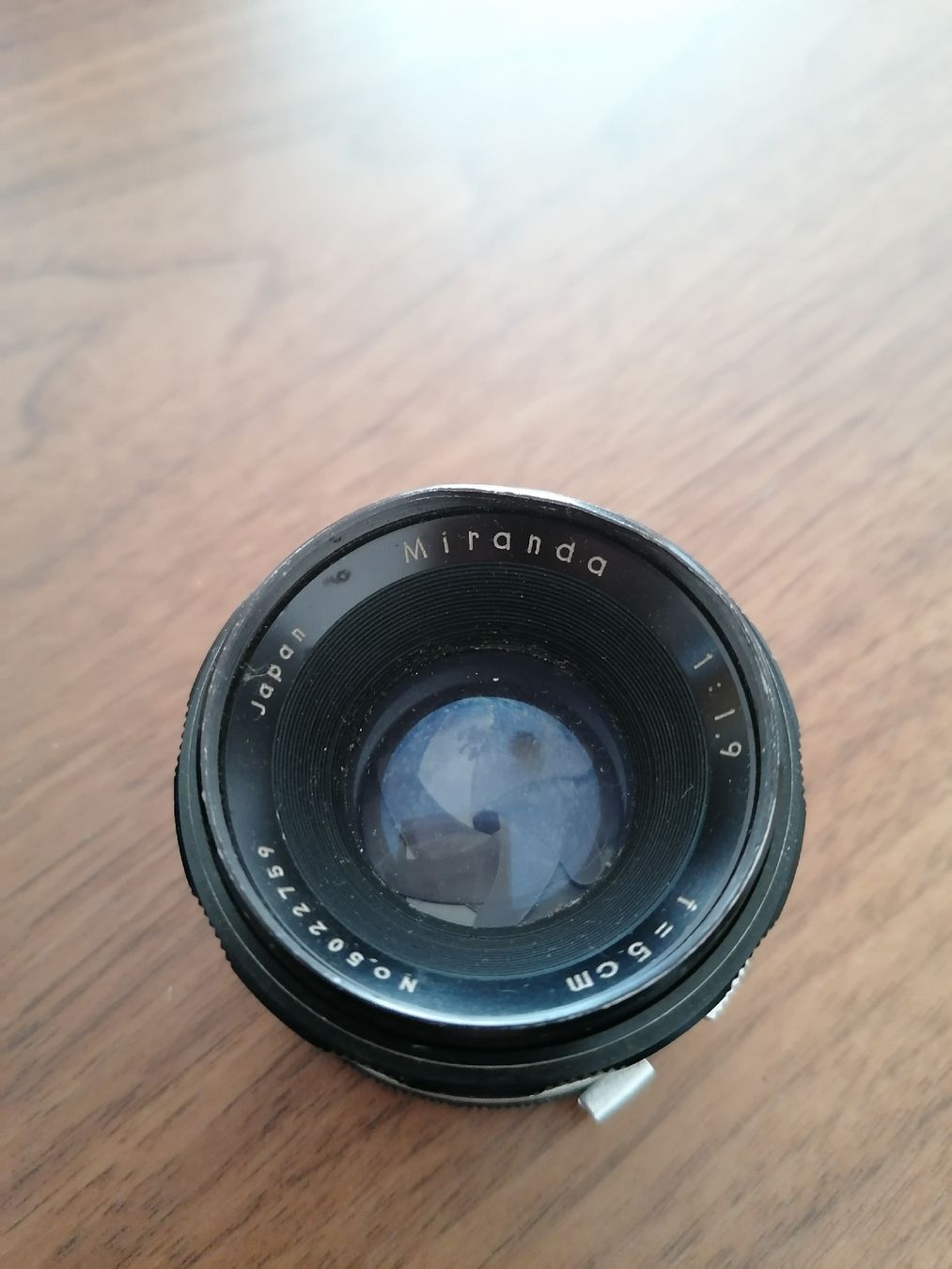 Obiettivi: Miranda Objektiv, 5cm f/1:1.9 – Usato da Basel venduto da vintagecollector 3