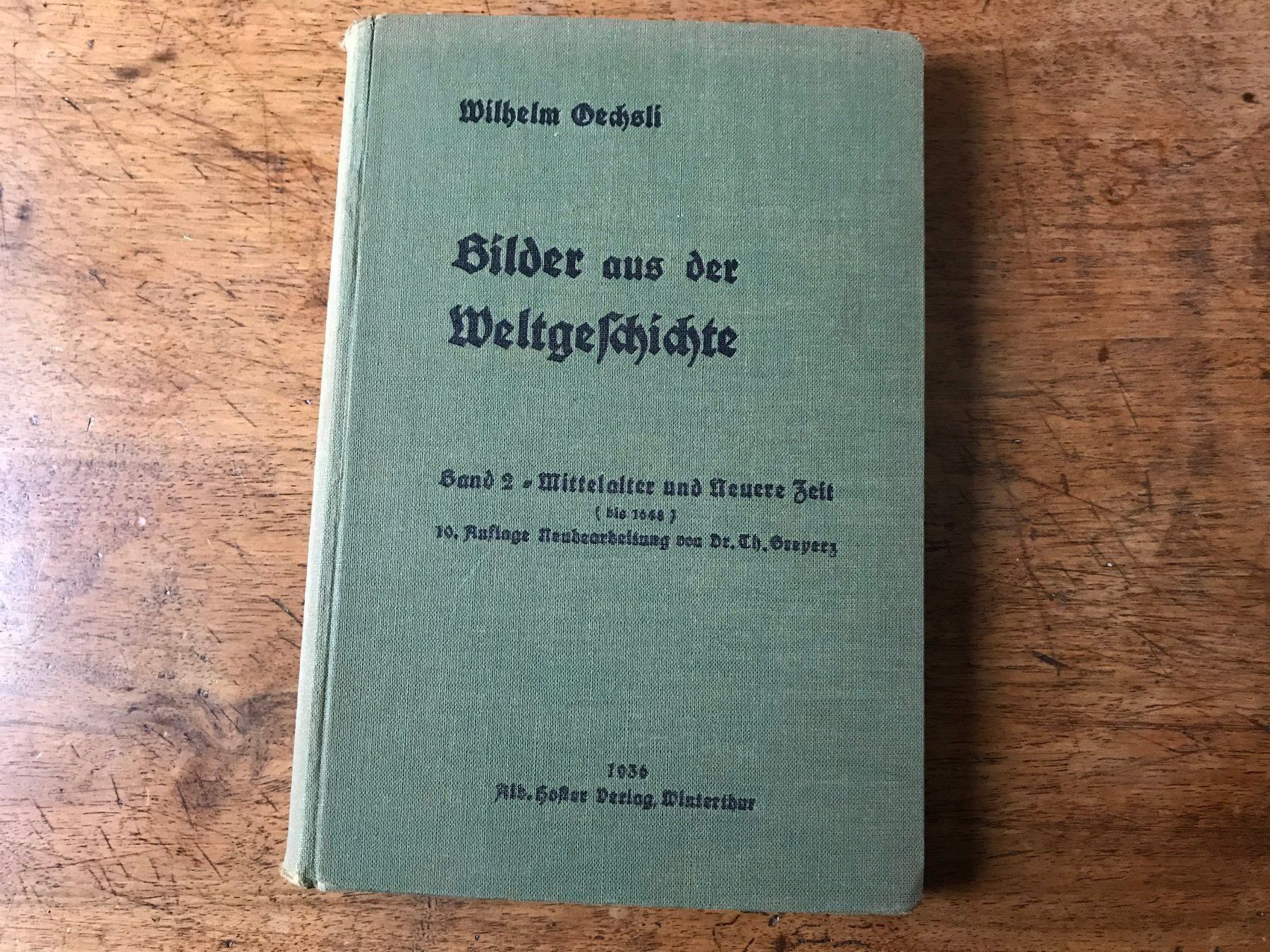 Libri: Bilder aus der Weltgeschichte Bd I - III – Usato da Zollikerberg venduto da Dogon 1