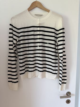 Loft Striped Cardigan, size M new, super soft!