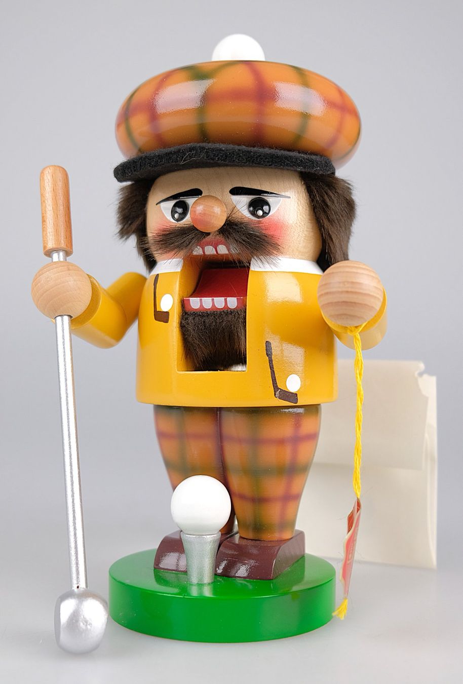 Statuette: Nussknacker "Troll Golfer" von Steinbach GmbH – Usato da Volketswil venduto da brockipfannenstil 1