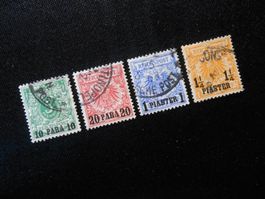 DR Mi 6c/7b/8d/9b Türkei  1889 Mi CHF 40