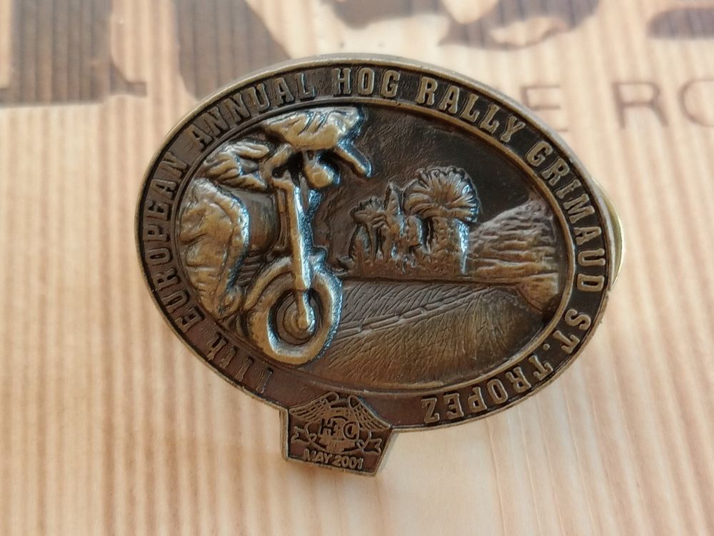 Harley Davidson Pin, 11th European HOG Rally, 2001! (Neu (gemäss ...
