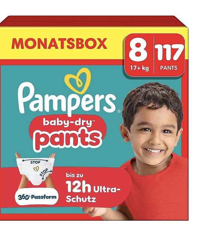 Secchi per pannolini & Pannolini: Pampers Pants taille 8 – Nuovo e nell'imballaggio originale da Commugny venduto da mar_jv6q
