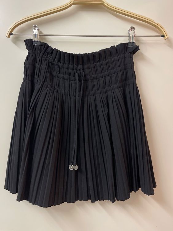 Jupe short grise coton polyester doublée T36 Zara (2502052