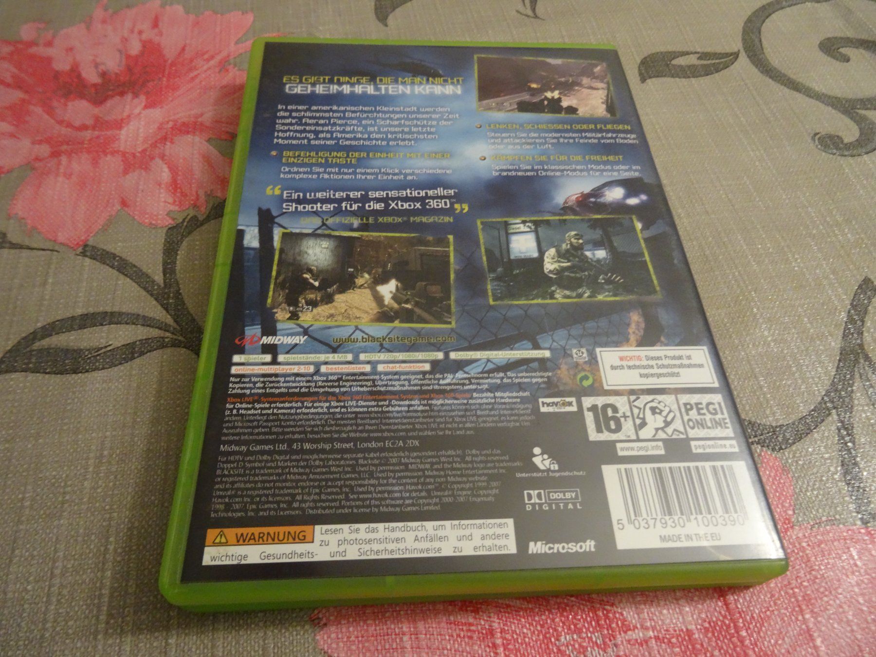 Microsoft Giochi: Blacksite - Xbox 360 - – Usato da Olten venduto da Disc-Ausverkauf 2
