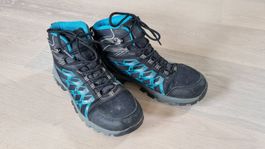 Wanderschuhe  aus  Leder/Stoff-Kombi (wasserfest) - Gr. 37
