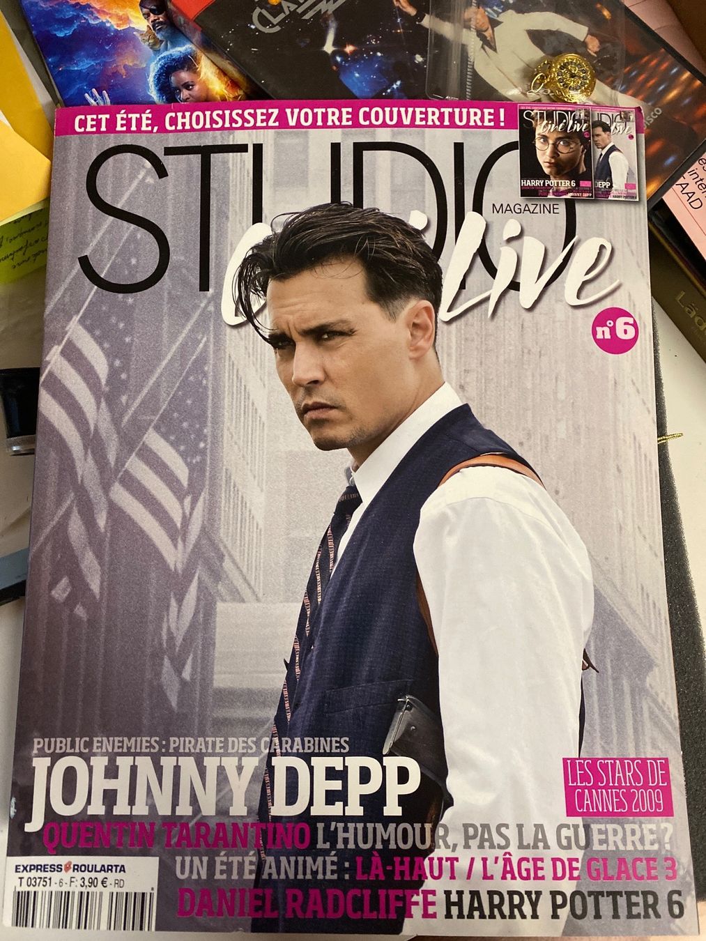 Revues & Magazines: Studio magazine - 2009 - Johnny Depp – D'occasion à Le Brassus par cinema13