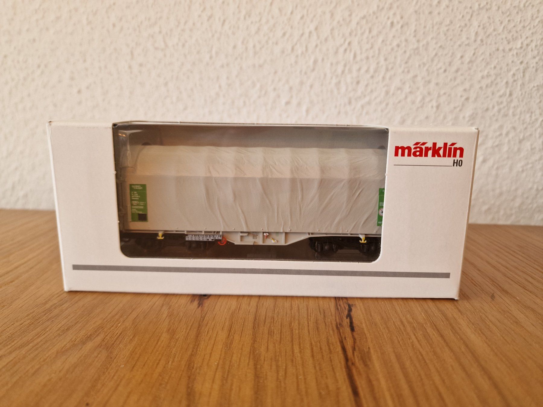 Märklin Modellini di ferrovie: DB Schiebeplanenwagen Green Cargo H0 – Usato da Matten b. Interlaken venduto da lor_hr9w 5