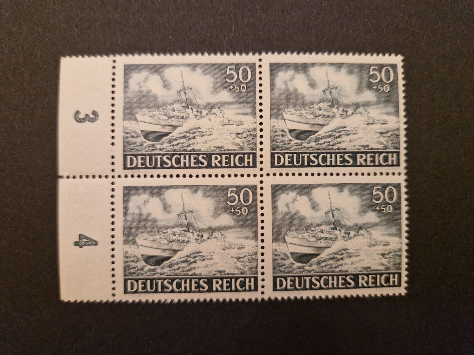 Alle Briefmarken: Deutsches Reich Viererblock Briefmarken postfrisch – Neu (gemäss Beschreibung) aus St. Gallen von Enrico_SG