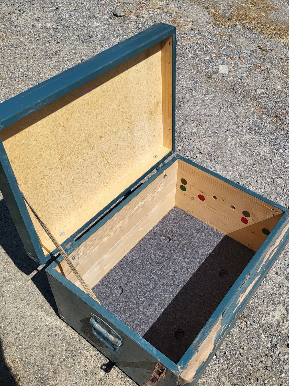 Caisses de transport: Caisse PTT – D'occasion à Ecuvillens par loloall 1