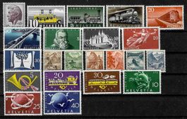 1946-1949, 276-296**, postfrische Werte ab 1 Fr. (14804)