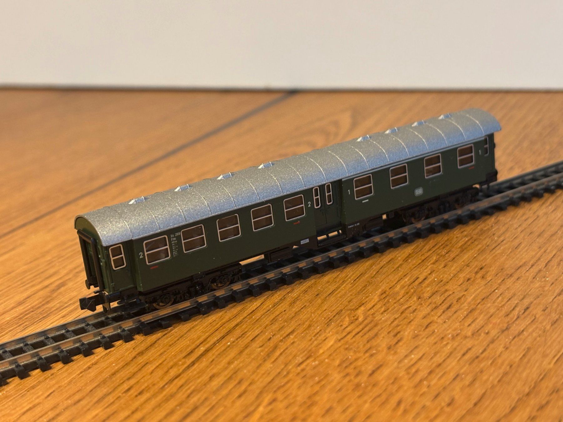 Modelleisenbahnen: e1773: Oldtimer Personenzug (Spur N) – Gebraucht aus Birsfelden von Birs_25 2