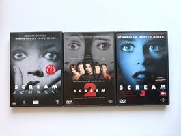 SCREAM Trilogie 1, 2, 3 - DVD DE 